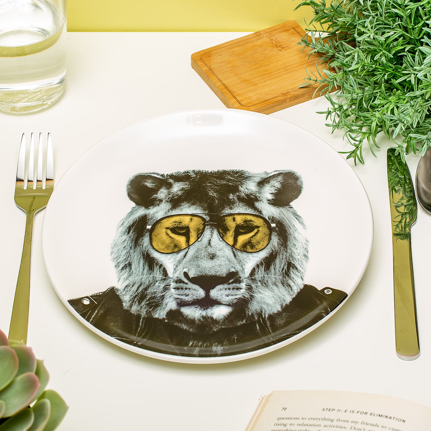 Wild Dining bord – Leeuw