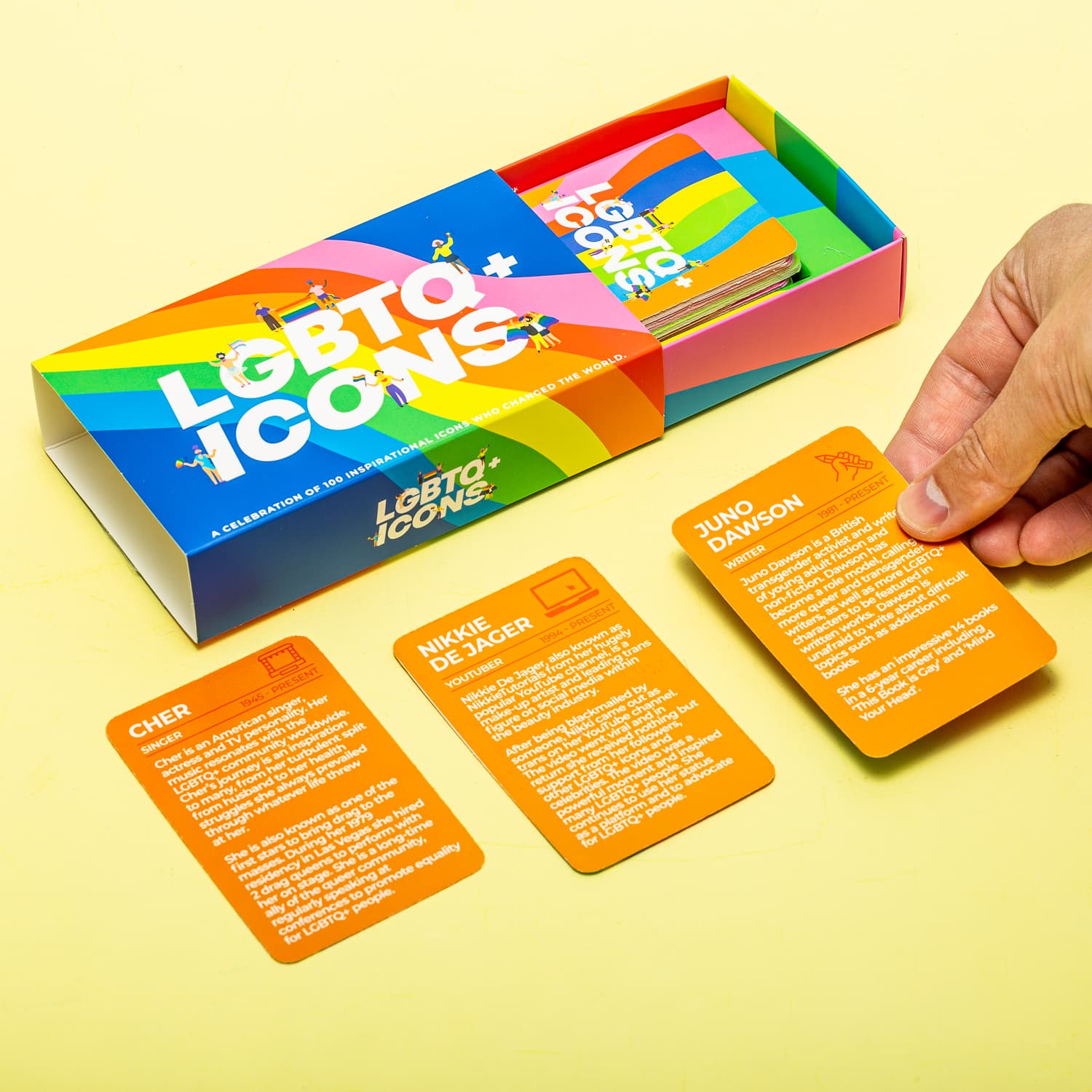 LGBTQ+ Icons kaarten
