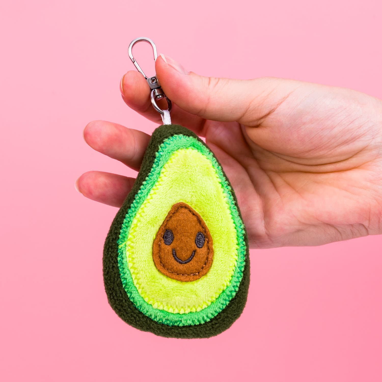 Knuffel sleutelhanger – Avocado