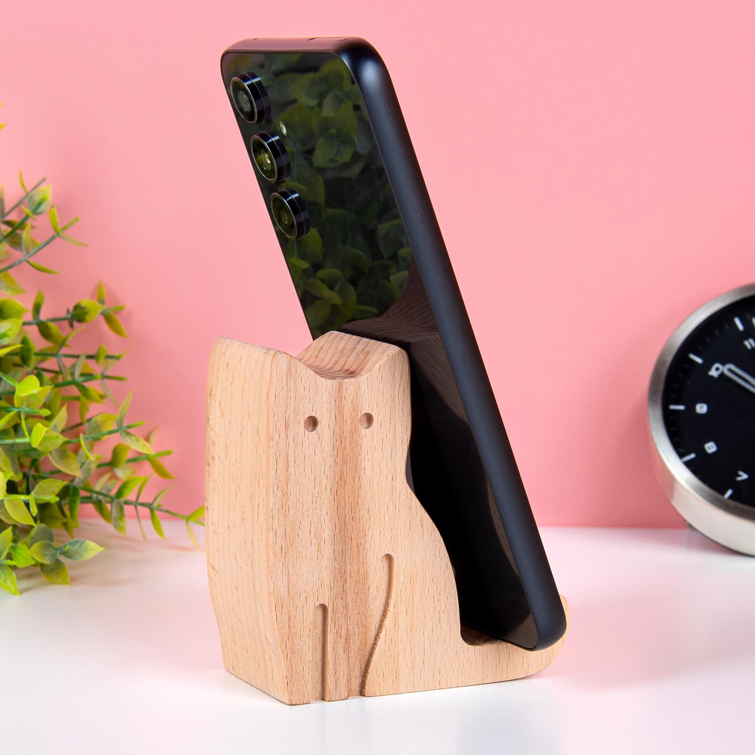 Kat telefoonhouder