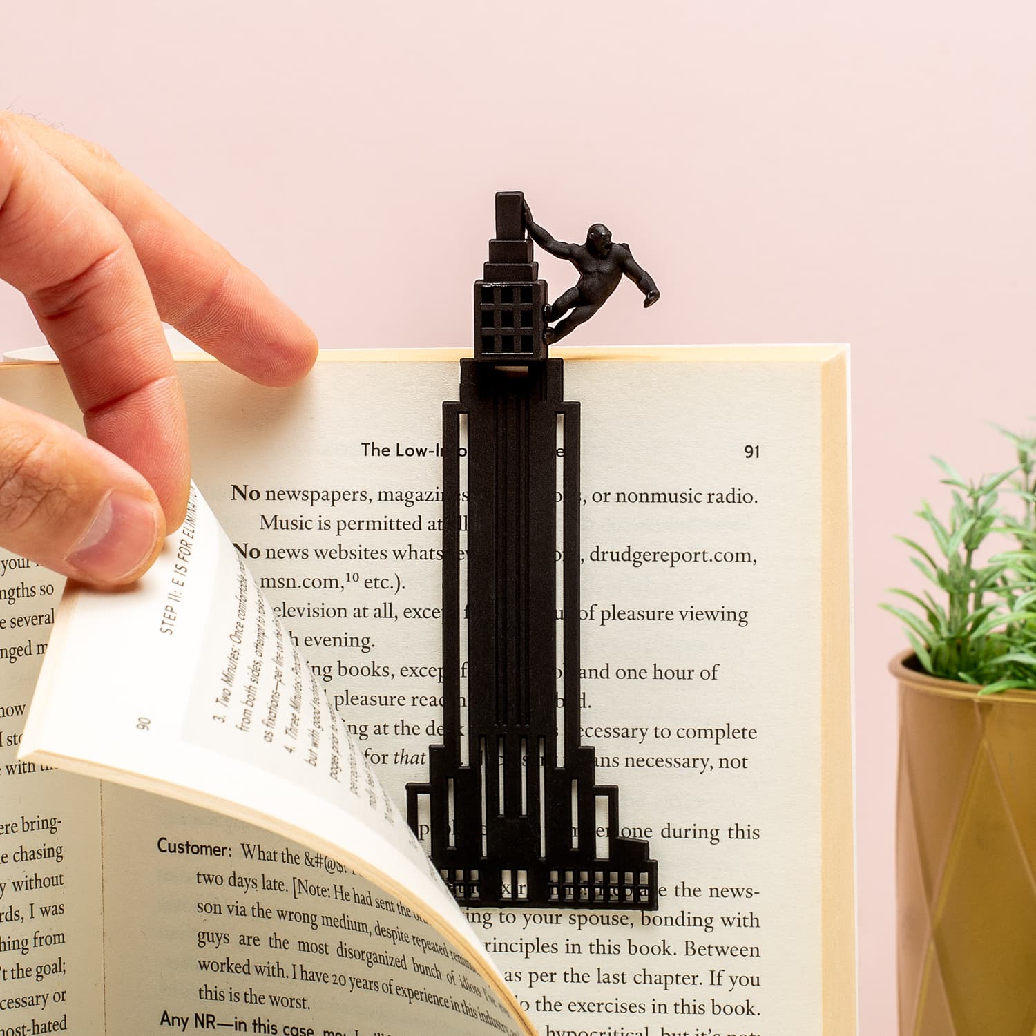 King Kong boekenlegger