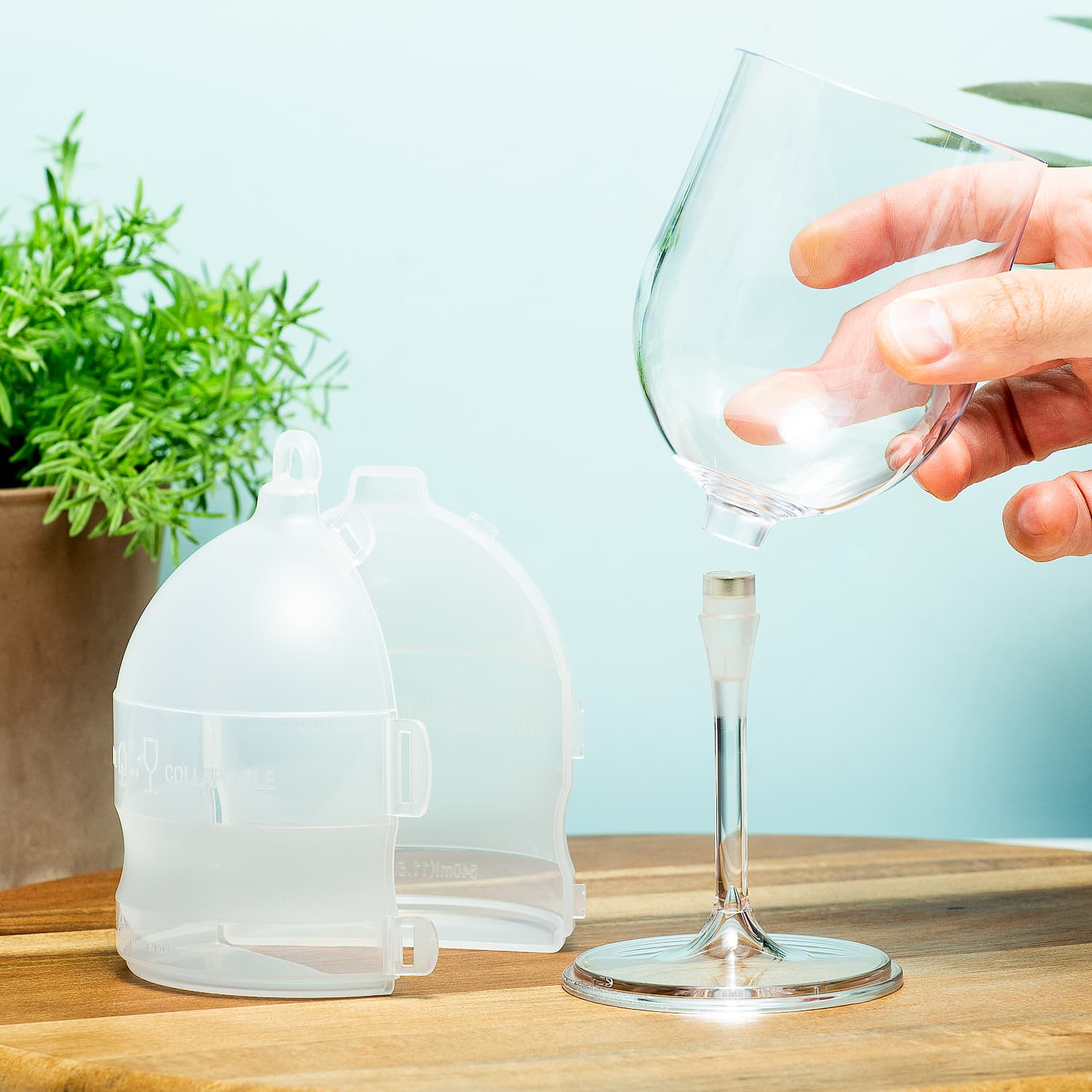 Outdoor wijnglas – Eén glas