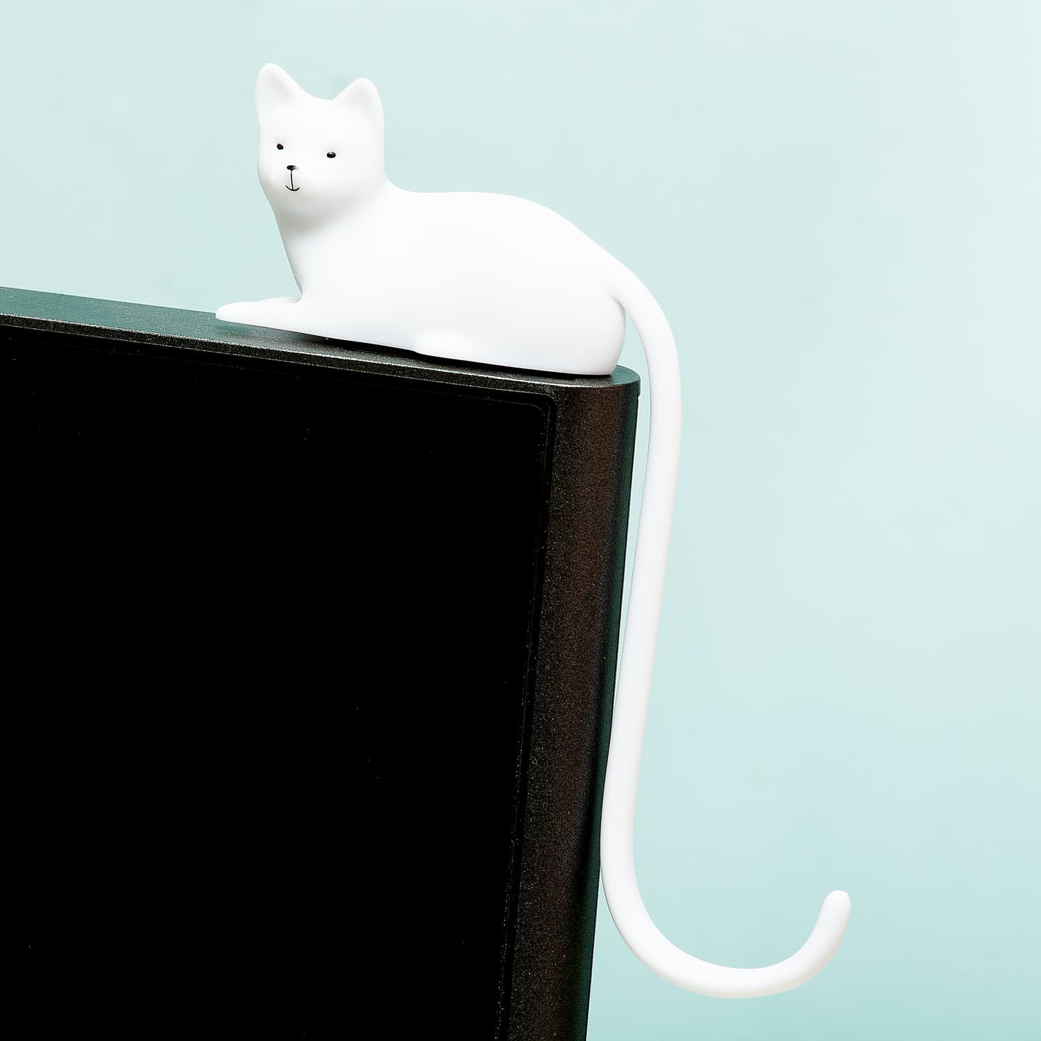 Kattenstaart haakje – Wit