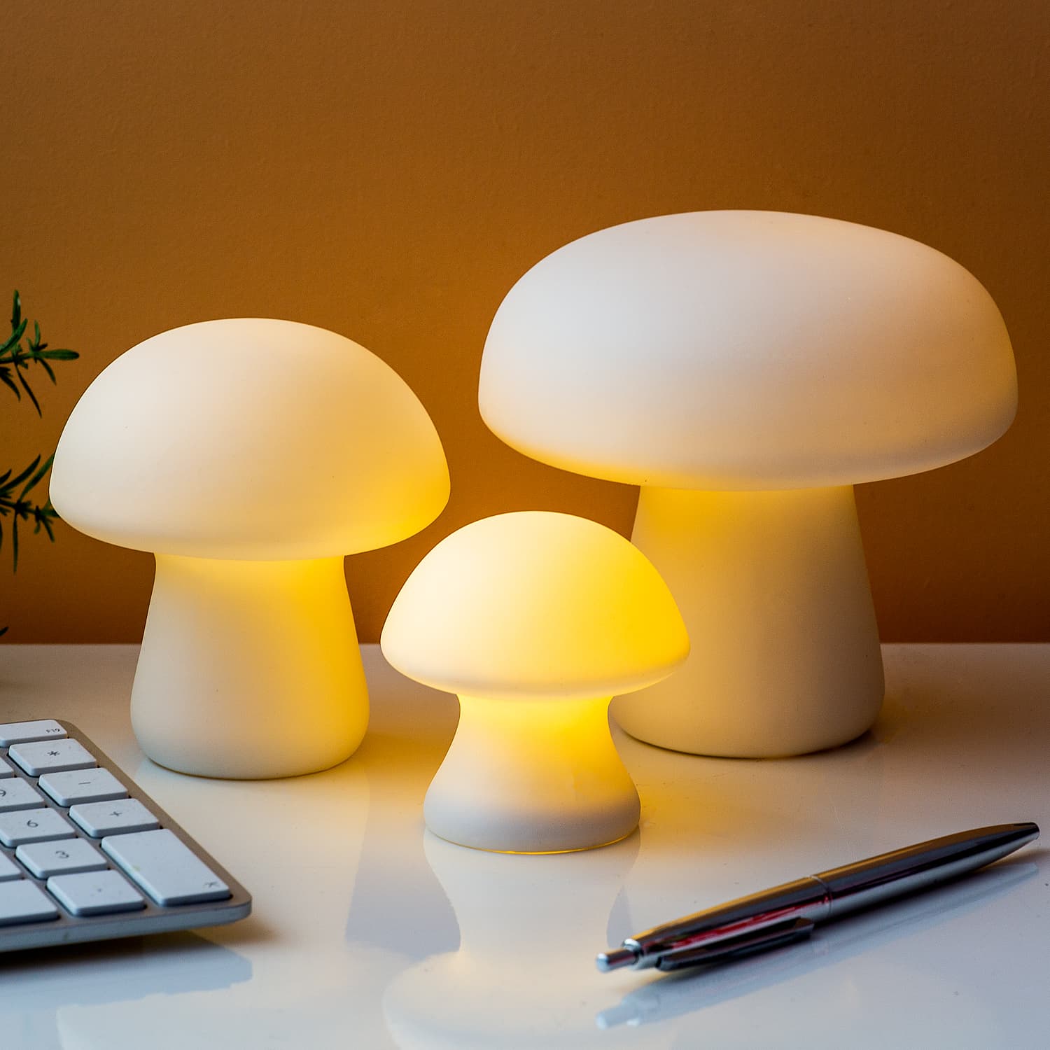 Paddenstoel lamp