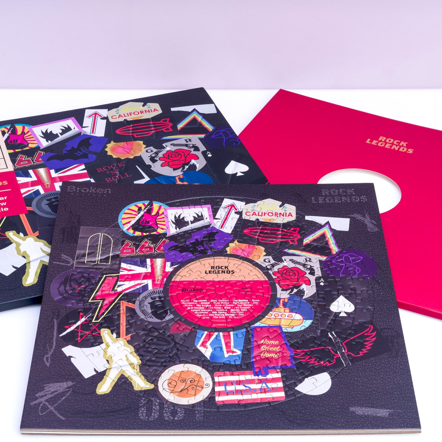 Broken Records puzzel (200 stukjes) – Rock