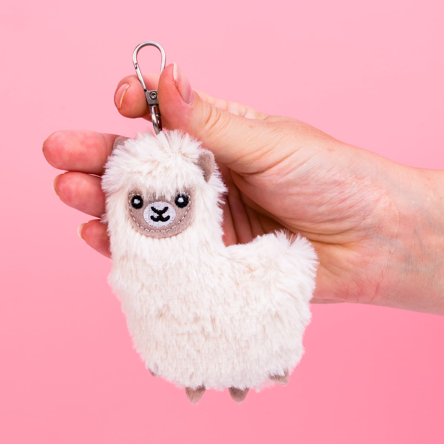 Knuffel sleutelhanger – Lama