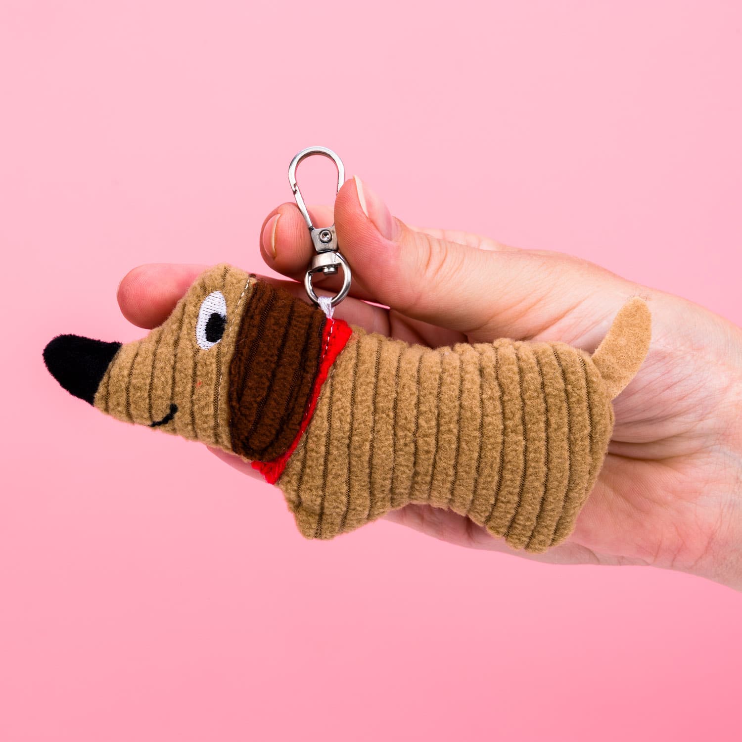 Knuffel sleutelhanger – Teckel