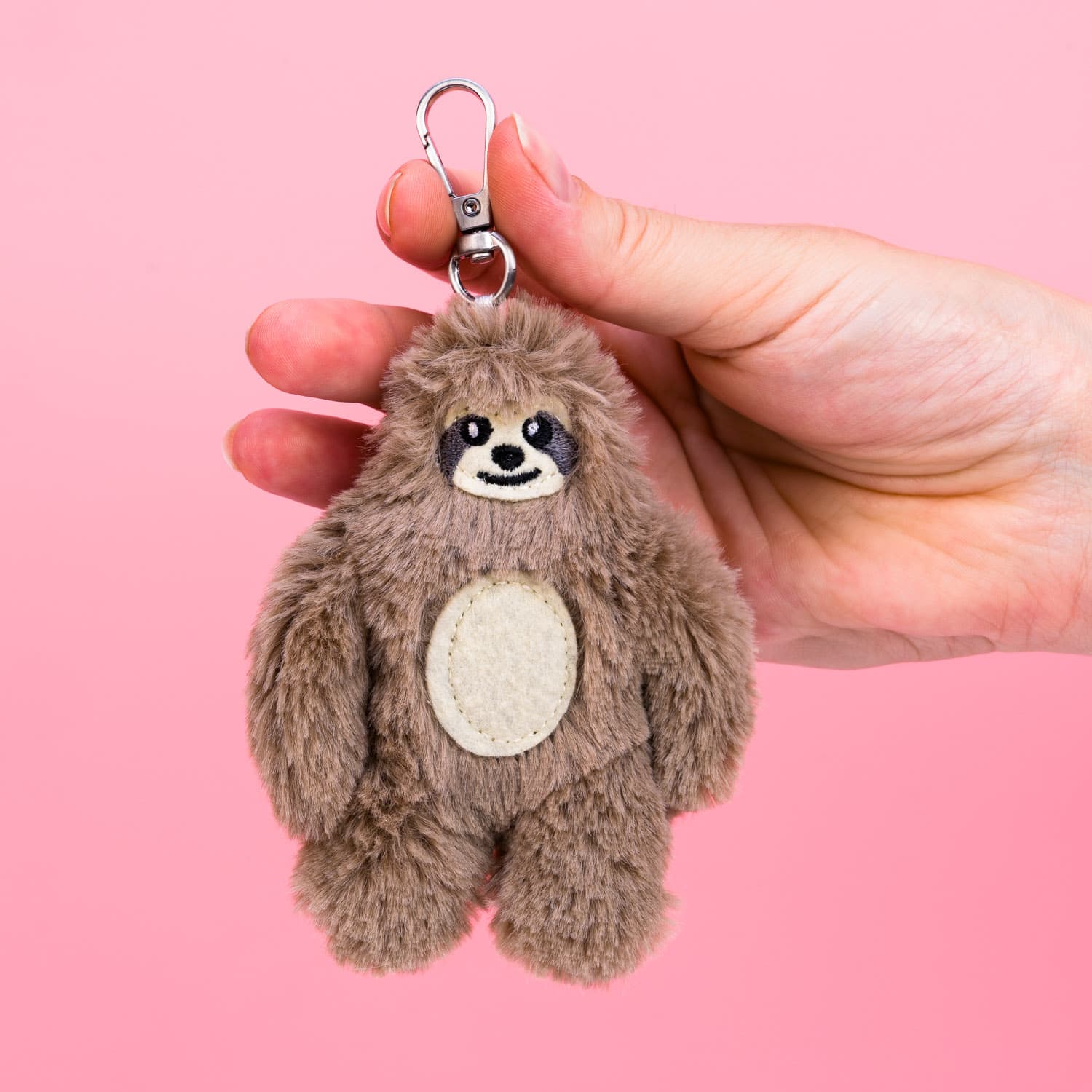 Knuffel sleutelhanger – Luiaard