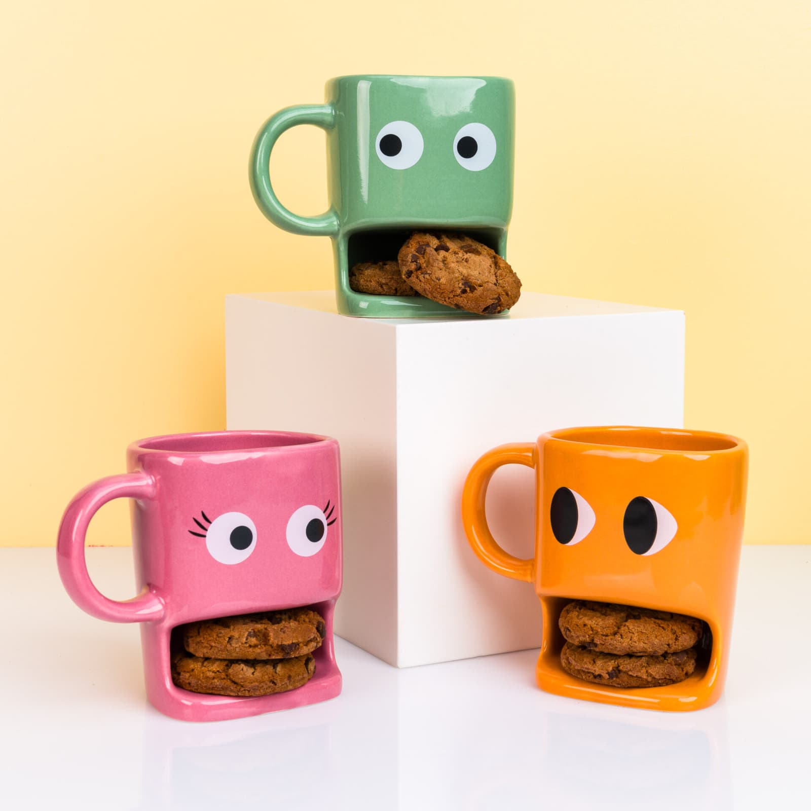 Koekjesmok met ogen