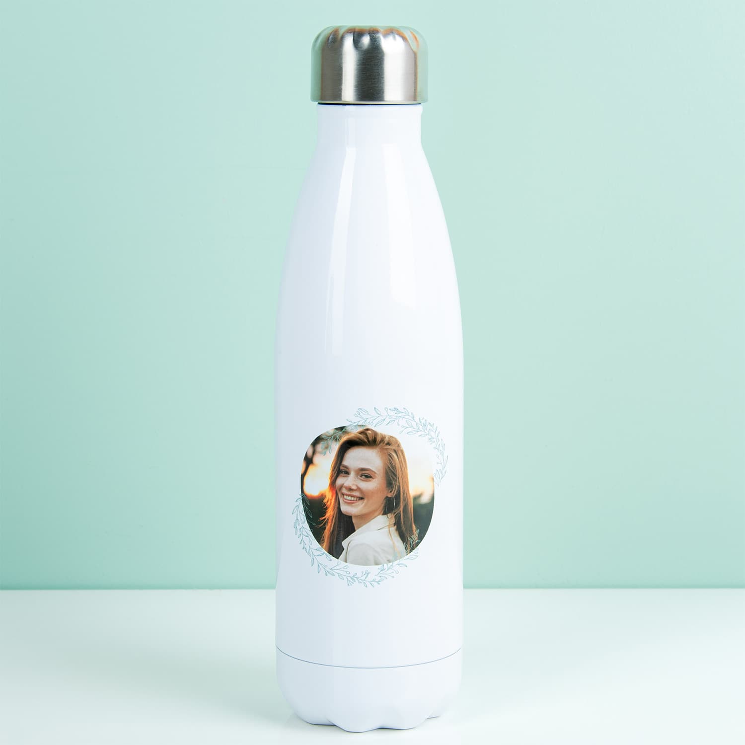 Gepersonaliseerde thermosfles met foto