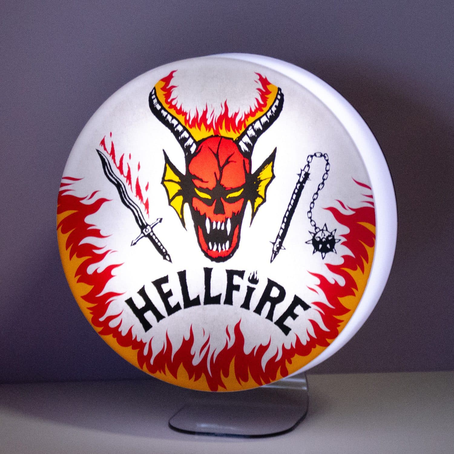 Stranger Things Hellfire Club logo lamp