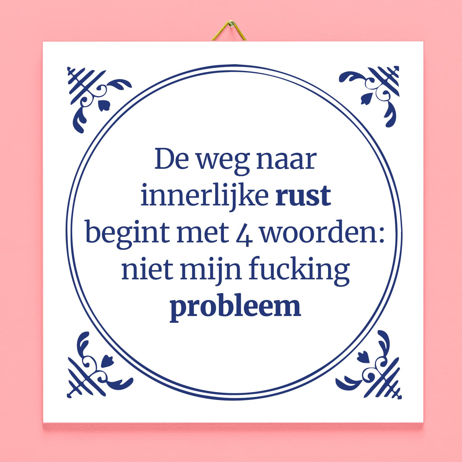 Tegeltje De weg naar innerlijke rust