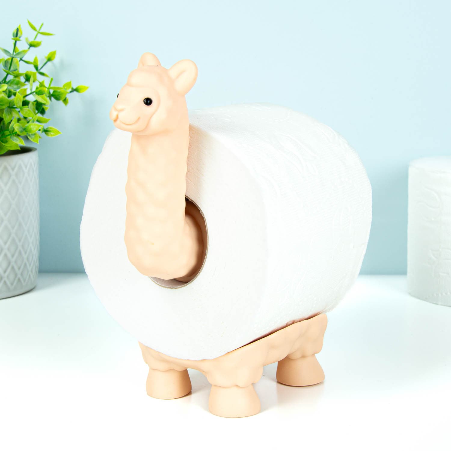 Lama toiletrolhouder