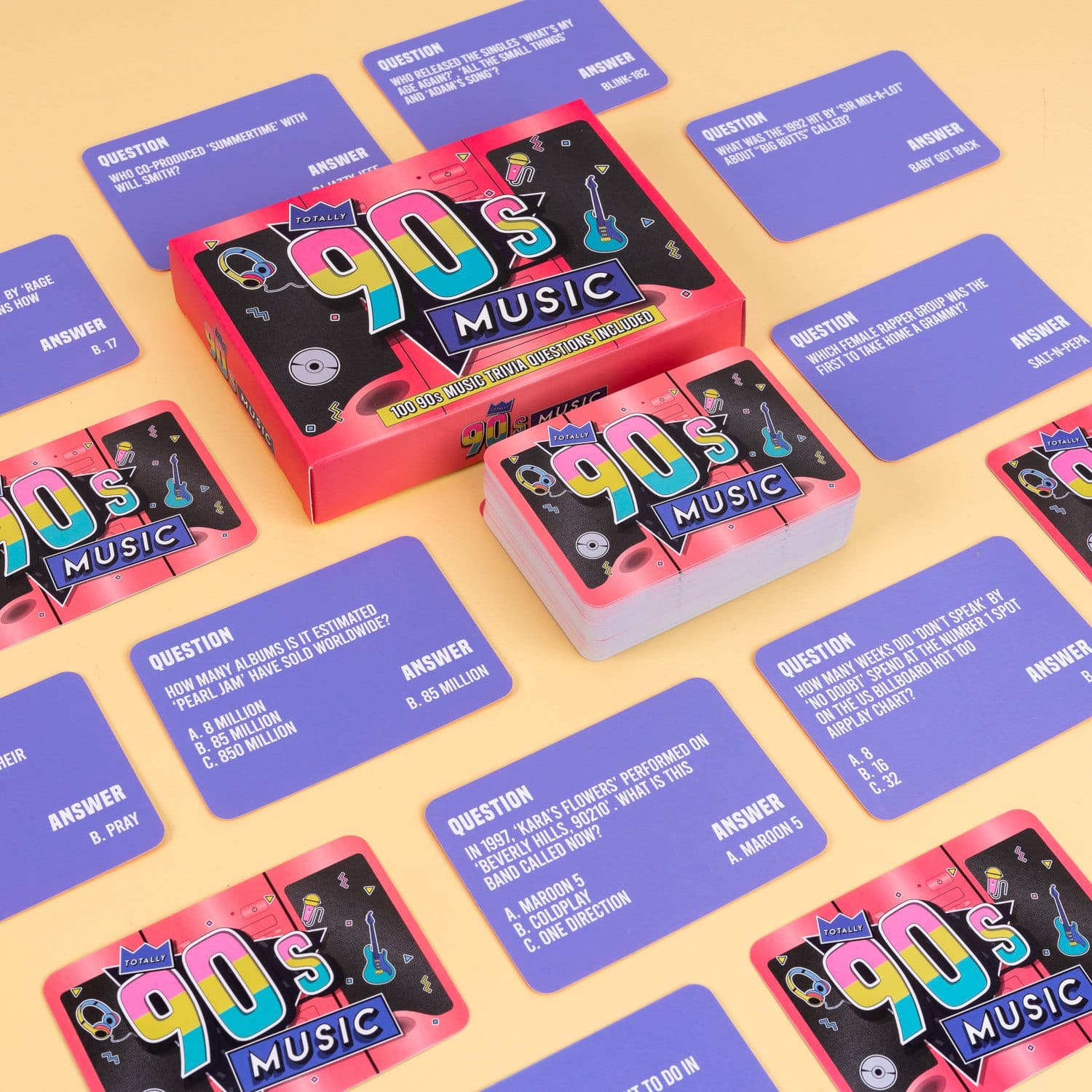 90s trivia spel – Muziek