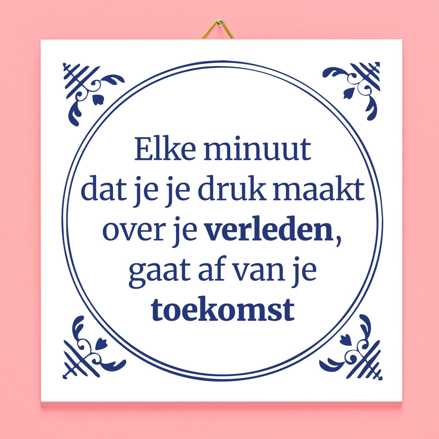 Tegeltje Elke minuut