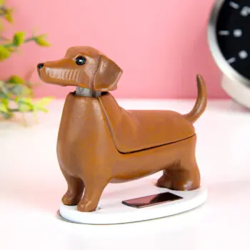 Hondje op zonne-energie - Teckel