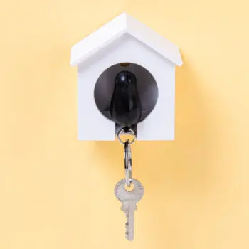 Sparrow Sleutelhanger - Zwart