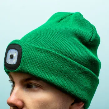 Muts met ledverlichting - Groen