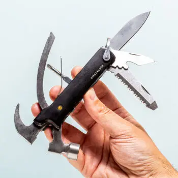 10-in-1 hamer van hout - Zwart