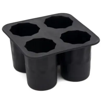 Shotglaasjes van ijs - Zwart