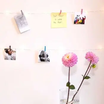 Fotokoord met lampjes