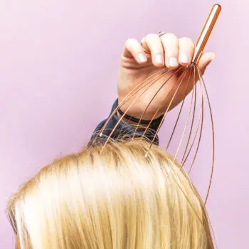 Hoofdmassage spin koper