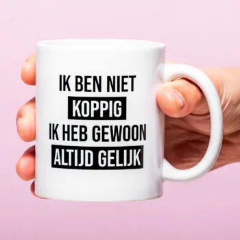 Mok Ik ben niet koppig