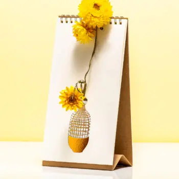 Flip Vase - Gold