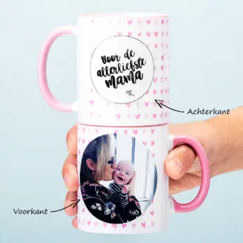 Gepersonaliseerde fotomok Voor de allerliefste mama