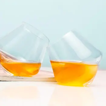 Rocking whiskyglazen (set van 2)