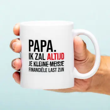 Financiรซle last Vaderdag mok - Kleine meisje