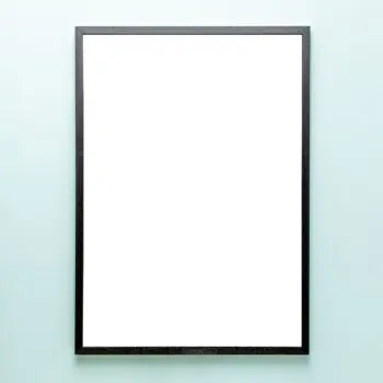 Houten lijst - Zwart 42 x 59,4 cm (A2)