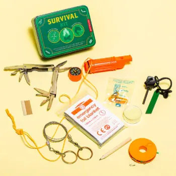 Survivalkit in een blikje