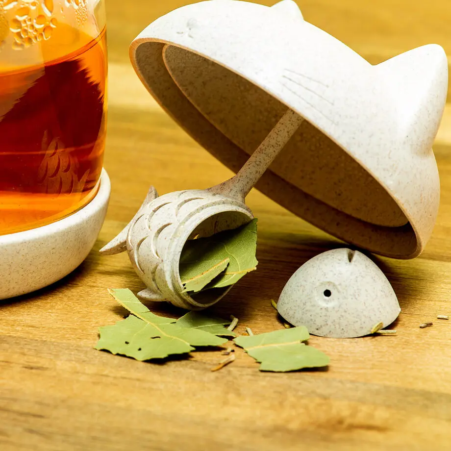 Glazen theekop met infuser en deksel - Geschenkset - 450 ml glazen thee-ei - Double Wall Tea Infuser Cup - Beste thee-ei mok voor losse thee met roestvrijstalen ei - Wordt geleverd