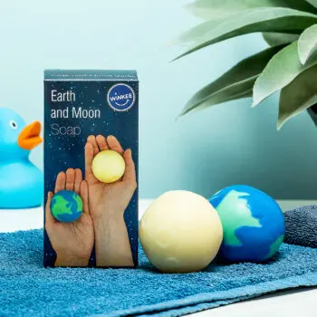 Aarde en maan zeep (set van 2)