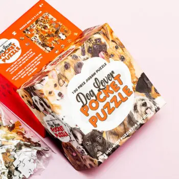 Pocket puzzel (100 stukjes) - Dog Lover