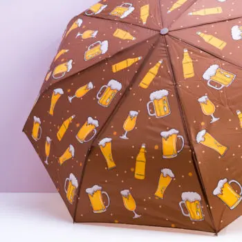 Bierfles paraplu