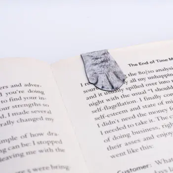 Kattenpoot boekenleggers (set van 4)