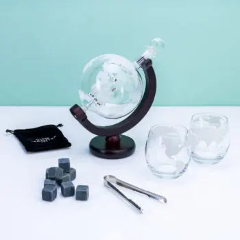 Globe decanteerset met glazen - Normaal