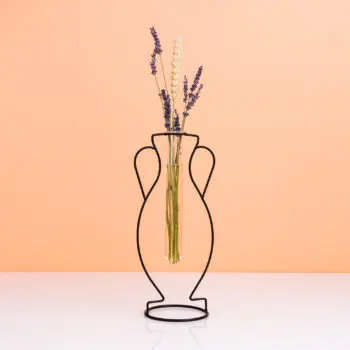 Silhouette draadvaas - Vaas