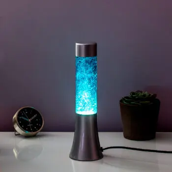 Mini lavalamp met glitters