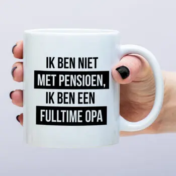Mok Ik ben een fulltime opa