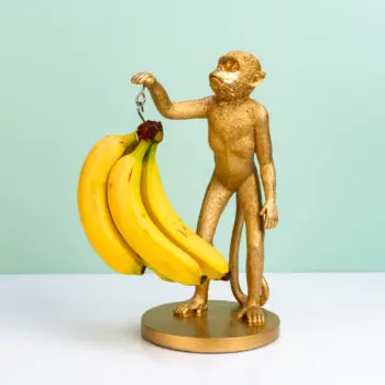 Aap banaanhouder - Goud