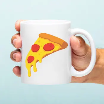 Fastfood mok - Pizza