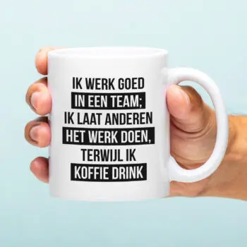 Mok Ik werk goed in een team