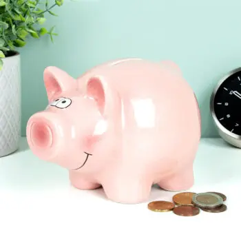 Spaarvarken met slot