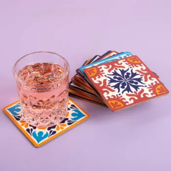 Mozaïek onderzetter (één stuk)