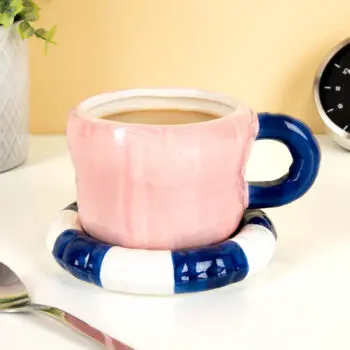 Reddingsboei mok - Blauw