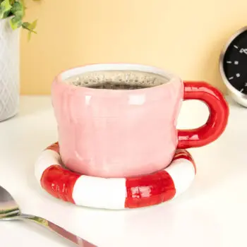 Reddingsboei mok - Rood