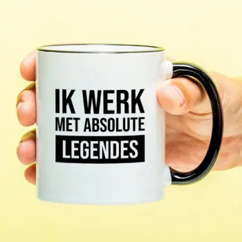 Mok Ik werk met absolute legendes